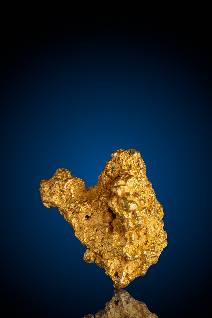 (image for) Heavy Rare Natural Gold Nugget from California - 80.39 grams